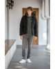 Μπουφάν Jack n Jones μαύρο ΜΠΟΥΦΑΝ