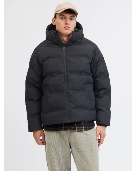 Μπουφάν Jack n Jones μαύρο ΜΠΟΥΦΑΝ