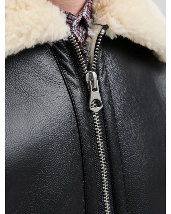 Μπουφάν Jack n Jones μαύρο ΜΠΟΥΦΑΝ