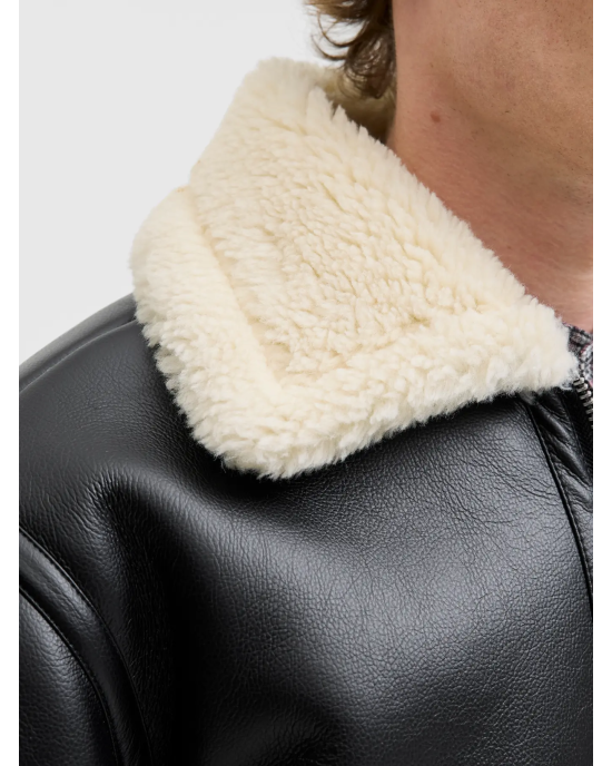 Μπουφάν Jack n Jones μαύρο ΜΠΟΥΦΑΝ