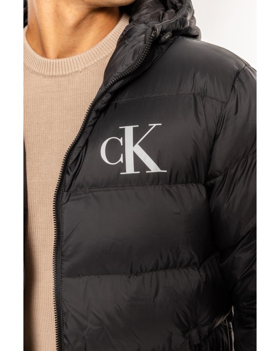Μπουφάν Calvin Klein μαύρο ΜΠΟΥΦΑΝ