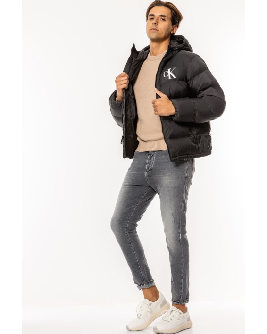 Μπουφάν Calvin Klein μαύρο ΜΠΟΥΦΑΝ