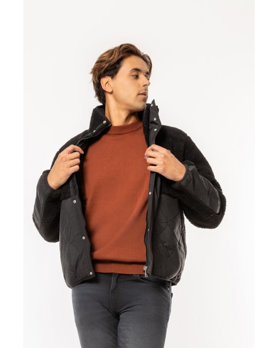 Μπουφάν Tommy Jeans μαύρο ΜΠΟΥΦΑΝ