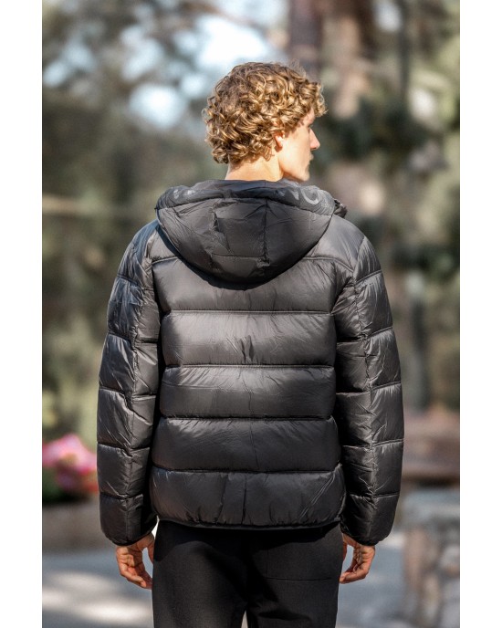 Μπουφάν Tommy Jeans μαύρο ΜΠΟΥΦΑΝ