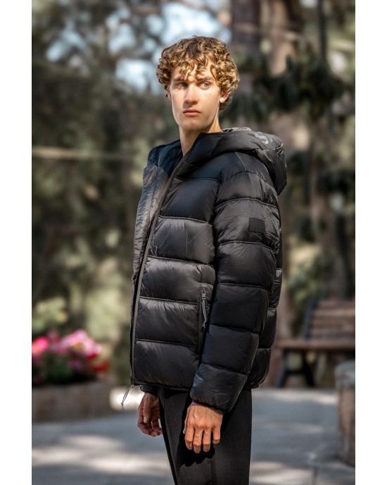 Μπουφάν Tommy Jeans μαύρο ΜΠΟΥΦΑΝ