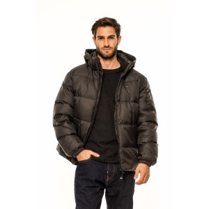 Μπουφάν Tommy Jeans μαύρο