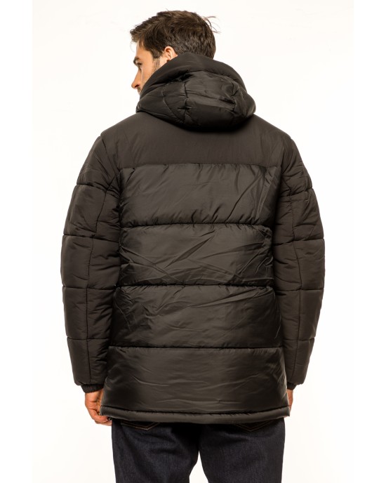 Μπουφάν Tommy Jeans μαύρο ΜΠΟΥΦΑΝ