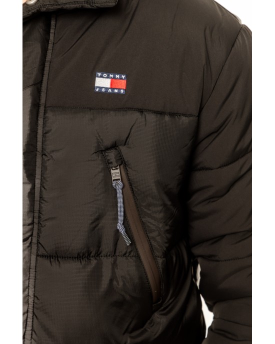 Μπουφάν Tommy Jeans μαύρο ΜΠΟΥΦΑΝ