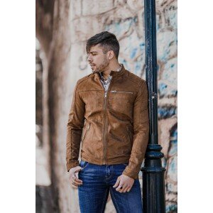 Μπουφάν JACK n JONES καφέ Μπουφάν JACK n JONES καφέ