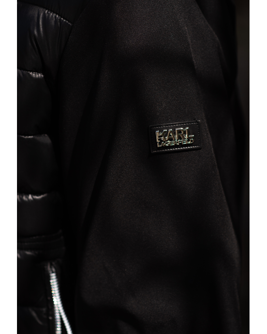 Μπουφάν Karl Lagerfeld μαύρο ΜΠΟΥΦΑΝ