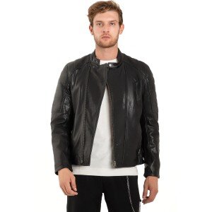 Pepe Jeans Δερμάτινο Μπουφάν