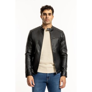 Μπουφάν JACK n JONES μαύρο