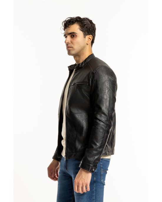 Μπουφάν JACK n JONES μαύρο ΜΠΟΥΦΑΝ