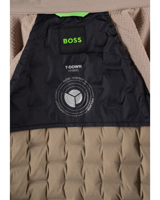 Μπουφάν Boss μπεζ ΑΝΟΙΞΙΑΤΙΚΑ ΜΠΟΥΦΑΝ