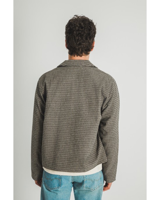 Τζάκετ Jack&Jones καρό ΑΝΟΙΞΙΑΤΙΚΑ ΜΠΟΥΦΑΝ
