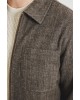 Τζάκετ Jack&Jones καφέ ΑΝΟΙΞΙΑΤΙΚΑ ΜΠΟΥΦΑΝ
