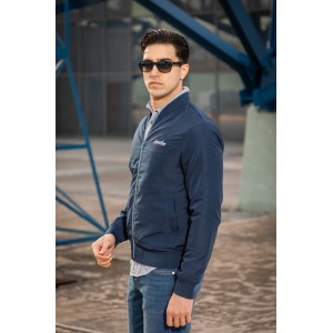 Ανοιξιάτικο Μπουφάν Jack&Jones μπλέ