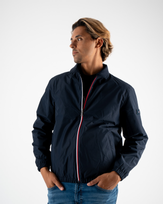 Μπουφάν Tommy Hilfiger μπλε