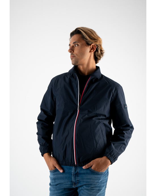 Μπουφάν Tommy Hilfiger μπλε ΑΝΟΙΞΙΑΤΙΚΑ ΜΠΟΥΦΑΝ