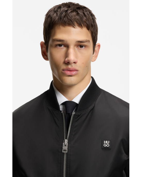 Ανοιξιάτικο Μπουφάν Hugo μαύρο ΑΝΟΙΞΙΑΤΙΚΑ ΜΠΟΥΦΑΝ