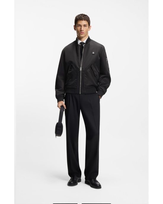 Ανοιξιάτικο Μπουφάν Hugo μαύρο ΑΝΟΙΞΙΑΤΙΚΑ ΜΠΟΥΦΑΝ