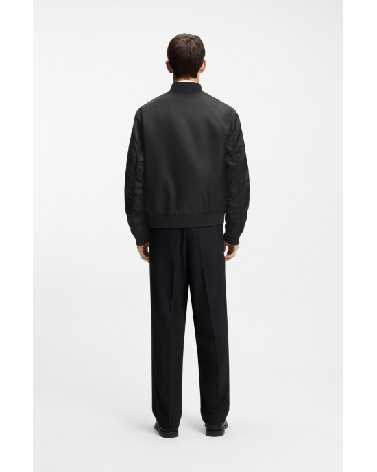 Ανοιξιάτικο Μπουφάν Hugo μαύρο ΑΝΟΙΞΙΑΤΙΚΑ ΜΠΟΥΦΑΝ