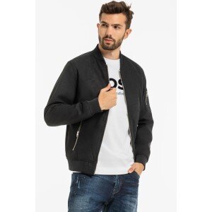 Ανοιξιάτικο Μπουφάν Jack&Jones μαύρο