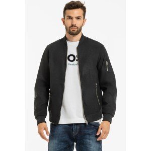 Ανοιξιάτικο Μπουφάν Jack&Jones μαύρο Ανοιξιάτικο Μπουφάν Jack&Jones μαύρο