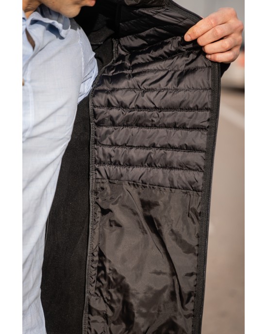 Ανοιξιάτικο Μπουφάν Jack&Jones μαύρο ΑΝΟΙΞΙΑΤΙΚΑ ΜΠΟΥΦΑΝ