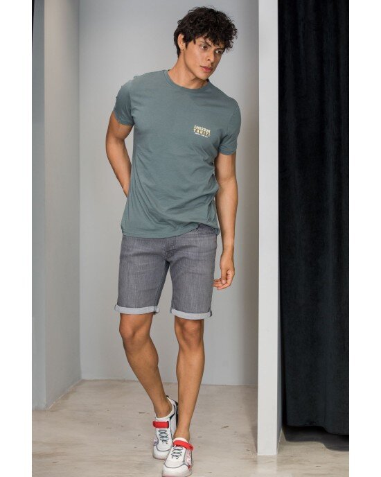 Βερμούδα Jack n Jones γκρι Βερμούδα Jack n Jones γκρι