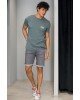 Βερμούδα Jack n Jones γκρι Βερμούδα Jack n Jones γκρι