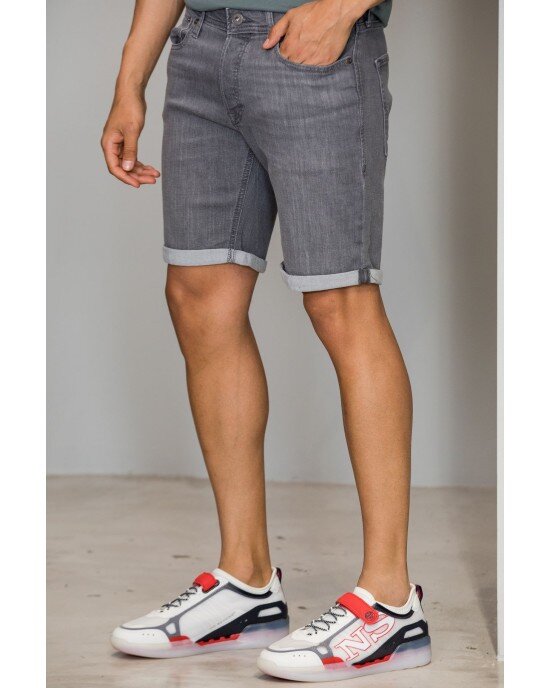 Βερμούδα Jack n Jones γκρι Βερμούδα Jack n Jones γκρι