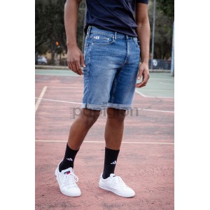 Βερμούδα τζιν Calvin Klein μπλε