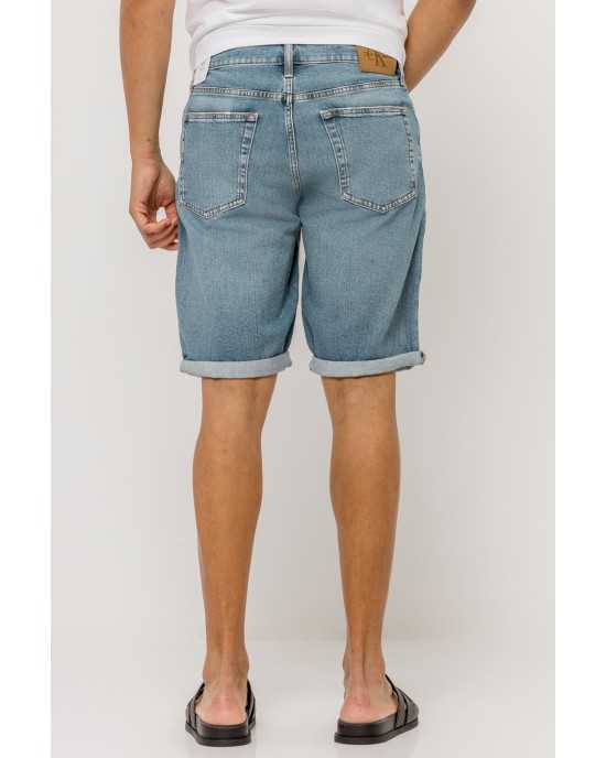 Βερμούδα τζιν Calvin Klein μπλε ΜΑΓΙΟ