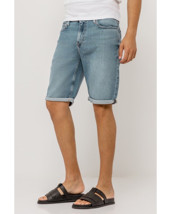 Βερμούδα τζιν Calvin Klein μπλε ΜΑΓΙΟ