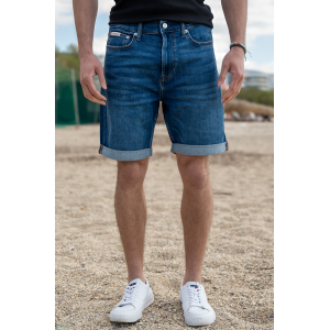 Βερμούδα τζιν Calvin Klein μπλε