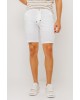 Βερμούδα Jack n Jones άσπρο ΥΦΑΣΜΑΤΙΝΕΣ