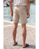 Βερμούδα Jack n Jones μπεζ ΥΦΑΣΜΑΤΙΝΕΣ