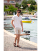 Βερμούδα Jack n Jones μπεζ ΥΦΑΣΜΑΤΙΝΕΣ