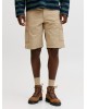 Βερμούδα Jack n Jones μπεζ ΥΦΑΣΜΑΤΙΝΕΣ