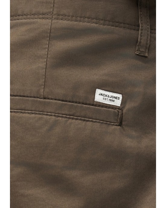 Βερμούδα Jack n Jones καφέ ΥΦΑΣΜΑΤΙΝΕΣ