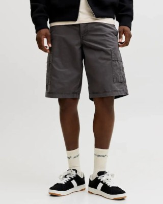 Βερμούδα Jack n Jones γκρι σκούρο