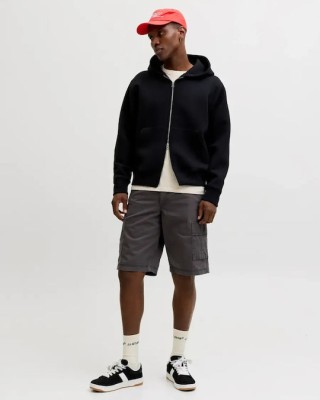 Βερμούδα Jack n Jones γκρι σκούρο