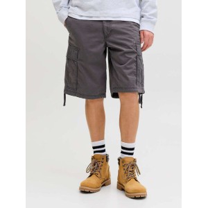 Βερμούδα Jack n Jones γκρι σκούρο