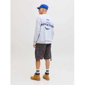 Βερμούδα Jack n Jones γκρι σκούρο