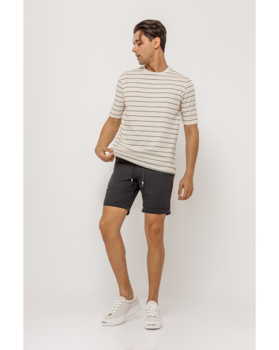 Βερμούδα Jack n Jones μπλε ΥΦΑΣΜΑΤΙΝΕΣ