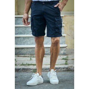 Βερμούδα cargo μπλε