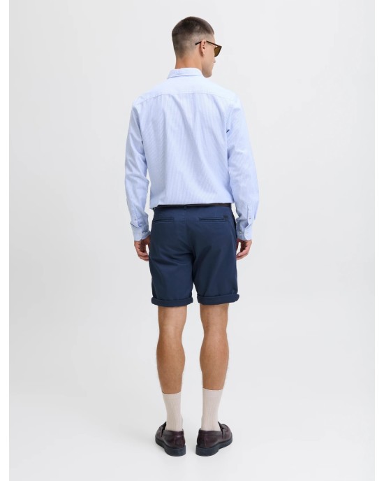 Βερμούδα Jack n Jones μπλε ΥΦΑΣΜΑΤΙΝΕΣ