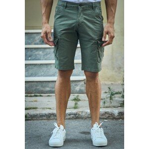 Βερμούδα cargo χακί