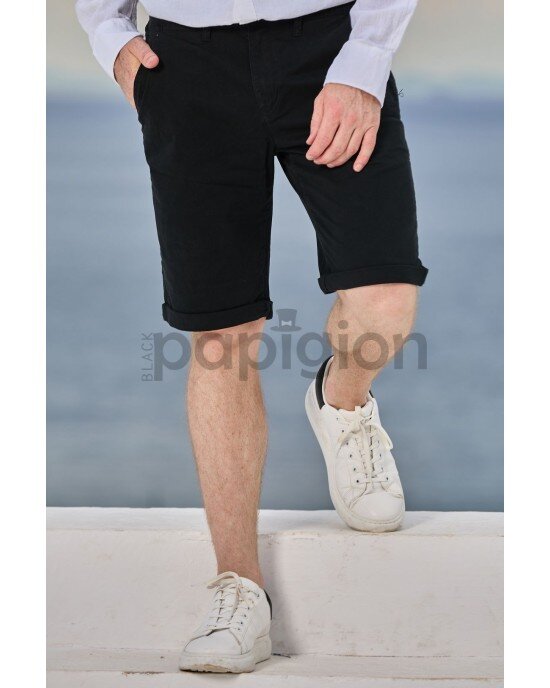 Βερμούδα Frank Taylor μαύρη Βερμούδα Frank Taylor μαύρη